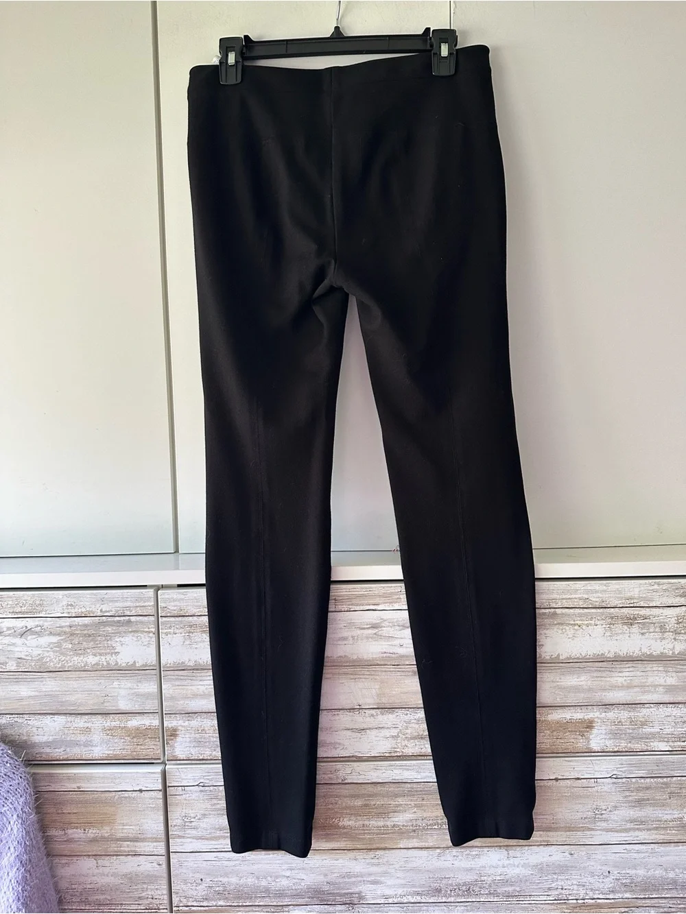 👖 Vince Black Stretch Slim Straight Pants Size 8